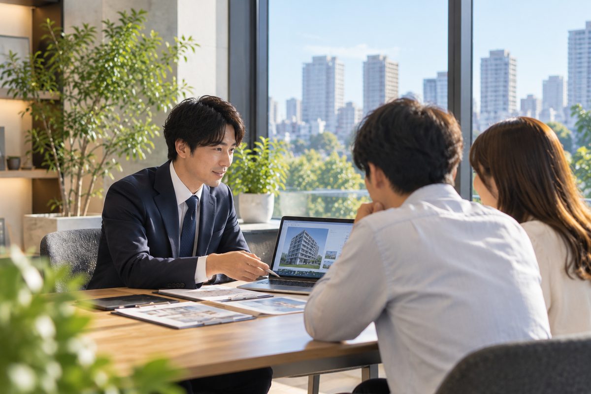 商談・ご契約の様子